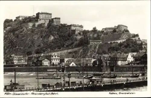 Ak Ehrenbreitstein Koblenz am Rhein, Festung