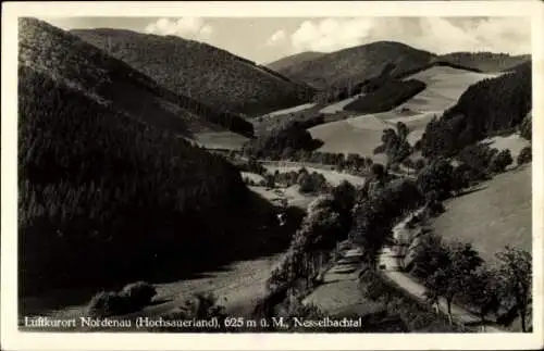 Ak Nordenau Schmallenberg im Sauerland, Nesselbachtal