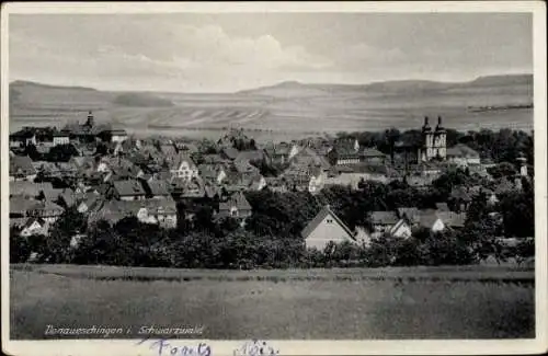 Ak Donaueschingen im Schwarzwald, Gesamtansicht
