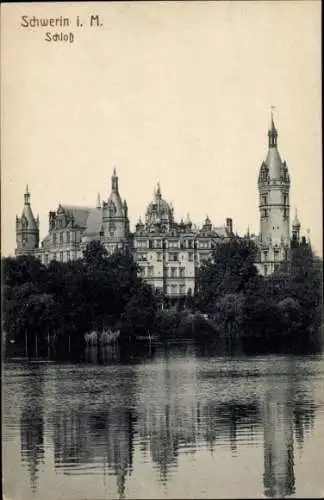 Ak Schwerin in Mecklenburg, Schloss