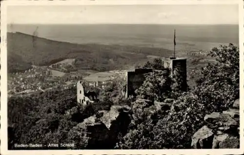 Ak Baden Baden am Schwarzwald, Altes Schloss