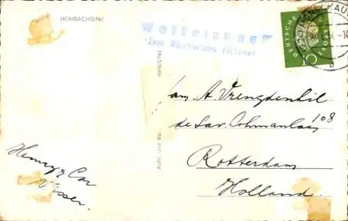 Ak Heimbach in der Eifel, Panorama