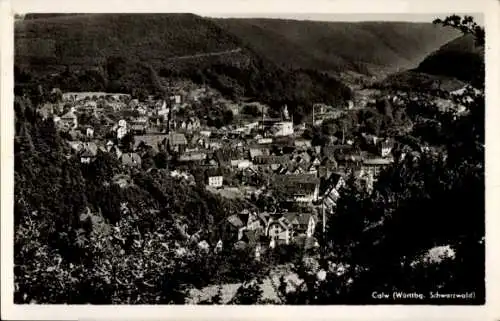 Ak Calw im Schwarzwald, Gesamtansicht