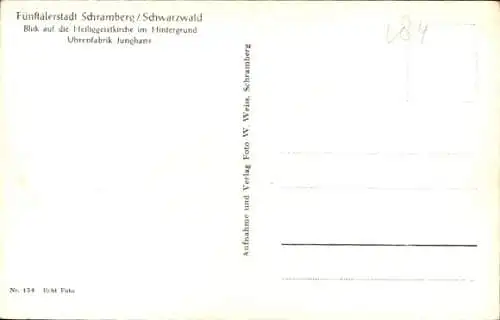 Ak Schramberg im Schwarzwald, Gesamtansicht