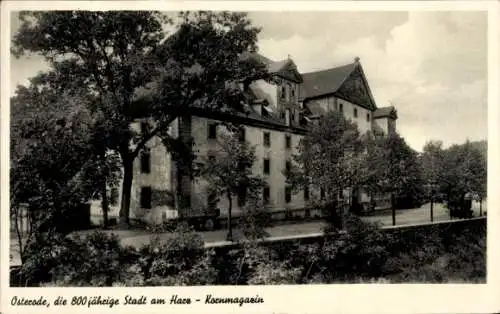 Ak Osterode am Harz, Kornmagazin