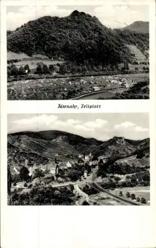 Ak Altenahr im Ahrtal, Panorama, Zeltplatz