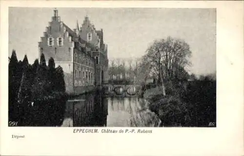 Ak Eppegem Eppeghem Zemst Flämisch Brabant, Chateau de P.-P. Rubens