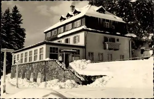 Ak Sattendorf Treffen am Ossiacher See Kärnten, Berghotel Kanzelhöhe