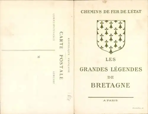 Klapp Ak Chemins de Fer de l'Etat, Les Grandes Legendes de Bretagne, Les oiseaux de Saint Briac