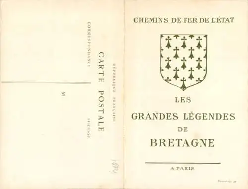 Klapp Ak Chemins de Fer de l'Etat, Les Grandes Legendes de Bretagne, La Fin d'Herbanges