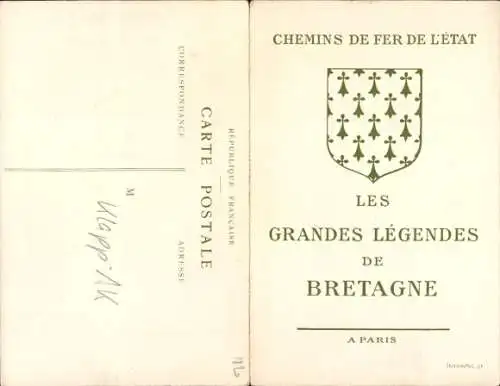 Klapp Ak Chemins de Fer de l'Etat, Les Grandes Legendes de Bretagne, Les oiseaux de Saint Briac