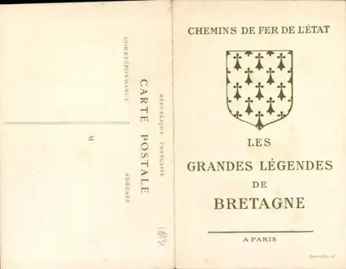 Klapp Ak Chemins de Fer de l'Etat, Les Grandes Legendes de Bretagne, l'Ogresse et le cuisinier