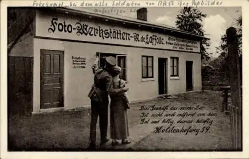 Ak Hamburg Wandsbek, Foto-Werkstätte A. de Laffolie, Holstenhofweg 59