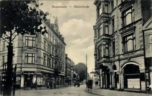 Ak Neumünster in Holstein, Kielerstraße
