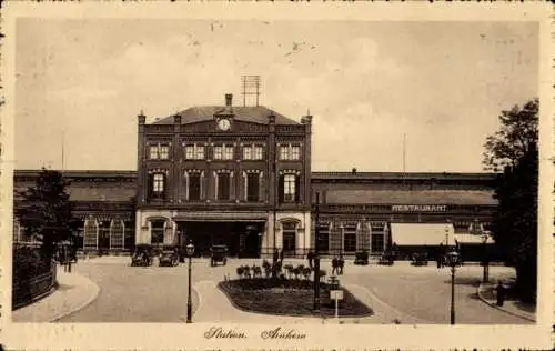 Ak Arnhem Brüssel Brüssel, Bahnhof