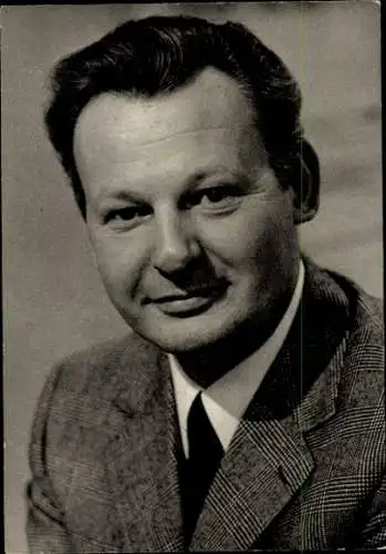 Ak Schauspieler Günther Bauer, Portrait, Autogramm