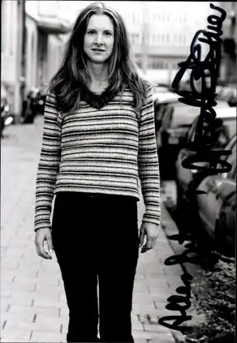 Ak Schauspielerin Nanette Bauer, Portrait, Autogramm