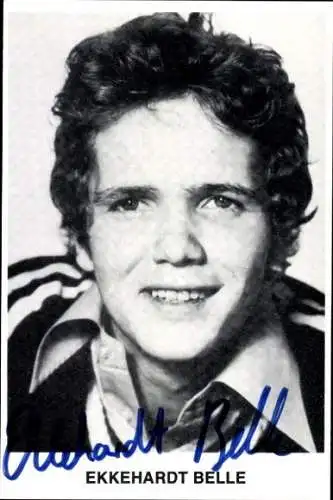 Ak Schauspieler Ekkehardt Belle, Portrait, Autogramm