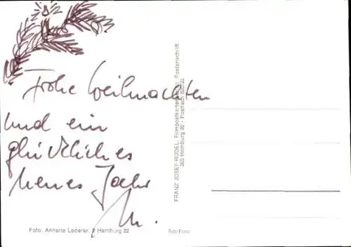 Ak Schauspieler Manfred Reddemann, Portrait, Zigarette, Autogramm