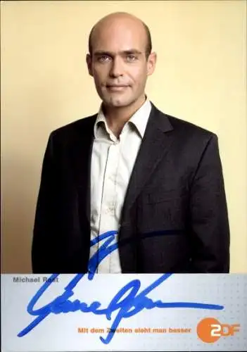 Ak Schauspieler Michael Rast, Portrait, Autogramm