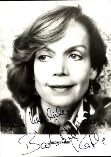 Ak Schauspielerin Barbara Rath, Portrait, Autogramm