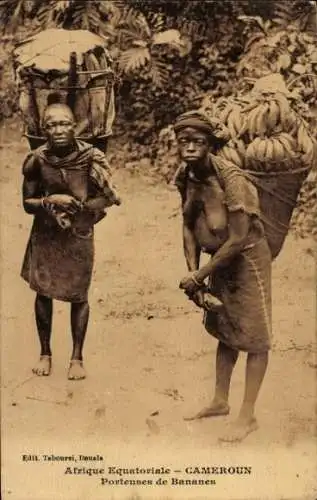 Ak Kamerun, Bananenträgerinnen