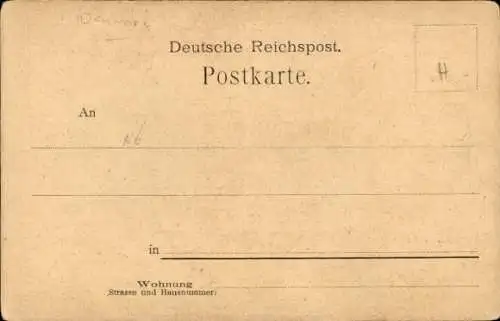 Ak Dostrup Dänemark, Totalansicht