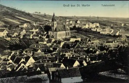 Ak Sankt Martin in der Pfalz, Totalansicht