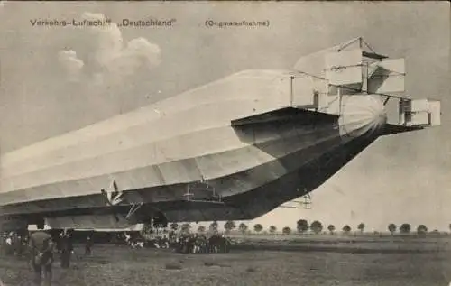 Ak Verkehrs-Luftschiff Deutschland, Zeppelin LZ 7