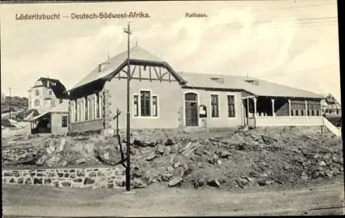 Ak Lüderitzbucht Lüderitz Namibia, Rathaus