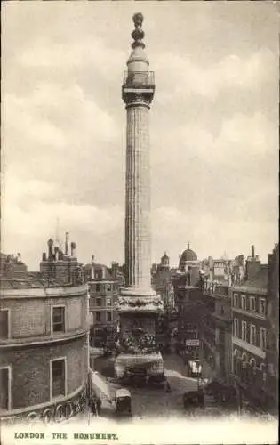 Ak London City England, Das Denkmal