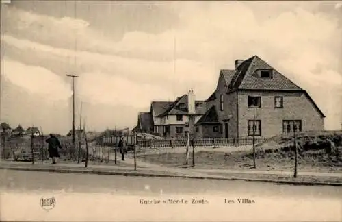 Ak Zoute Knokke Heist Heyst Knocke sur Mer Westflandern, Villen