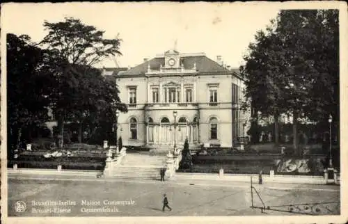 Ak Ixelles Elsene Bruxelles Brüssel Belgien, Maison Communale