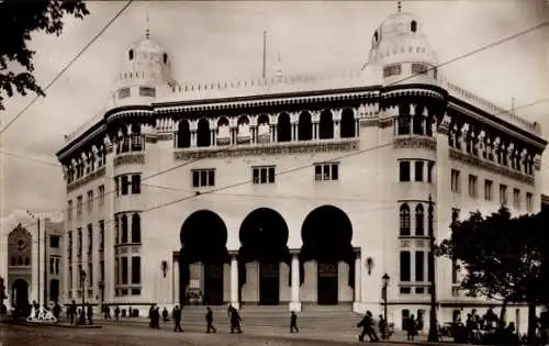 Ak Algier Algier Algerien, Hotel des Postes