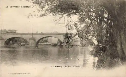 Ak Nancy Meurthe et Moselle, Le Pont d'Essey