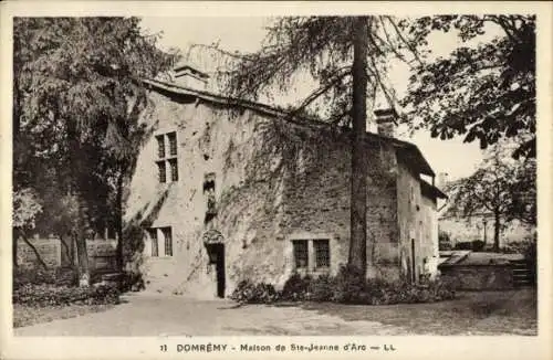 Ak Domrémy la Pucelle Lothringen Vosges, Haus von St. Jeanne d'Arc