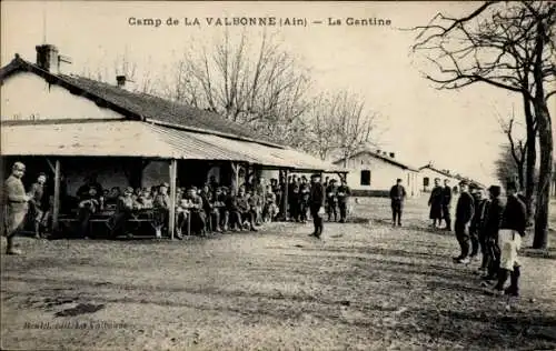 Ak La Valbonne Ain, Camp, La Cantine