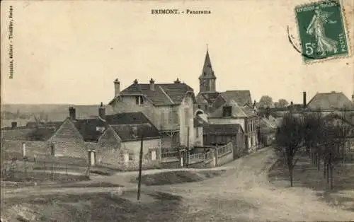 Ak Brimont Marne, Panorama