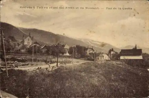 Ak Theys Isère, col de Ayes et du Merdant, Pas de la Coehe