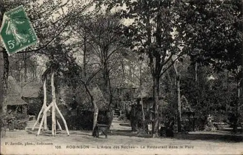 Ak Robinson Hauts de Seine, L'Arbre des Roches, Le Restaurant dans le Parc