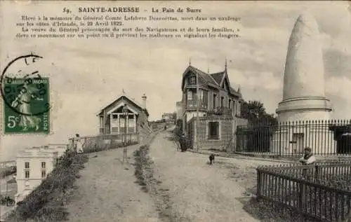 Ak Sainte Adresse Seine Maritime, Pain de Sucre