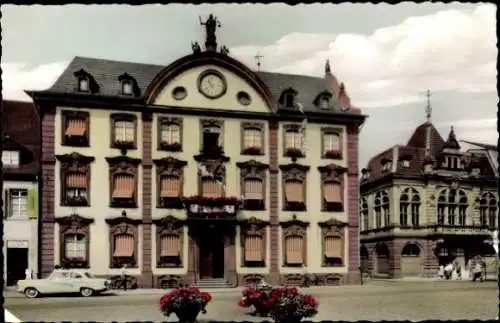 Ak Offenburg in Baden Schwarzwald, Rathaus