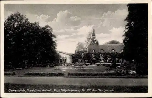 Ak Ballenstedt im Harz, Selkemühle im Selketal