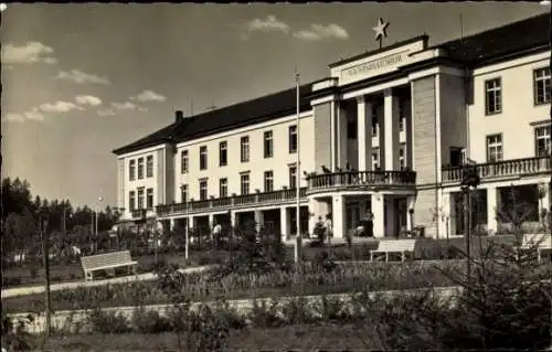 Ak Antonshöhe Antonsthal Breitenbrunn im Erzgebirge, FDGB-Sanatorium