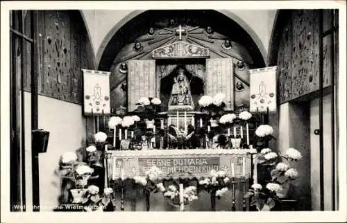 Ak Wietmarschen in der Grafschaft Bentheim, Wallfahrtskirche, Innenansicht