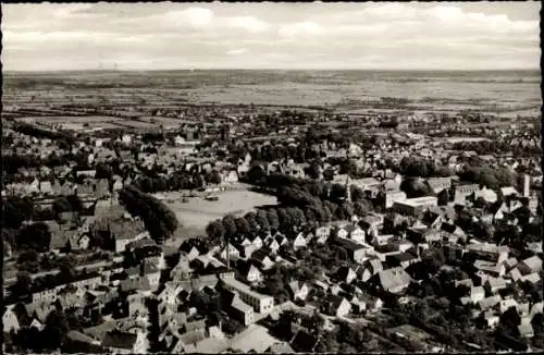 Ak Heide in Holstein, Fliegeraufnahme, Panorama