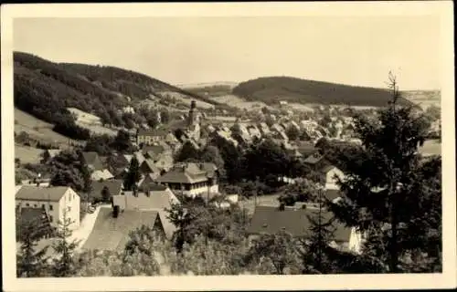 Ak Geising Altenberg im Erzgebirge, Gesamtansicht