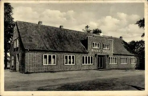 Ak Süderlügum in Nordfriesland, Grenz-Cafe