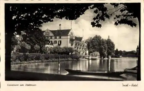 Ak Konstanz am Bodensee, Insel-Hotel