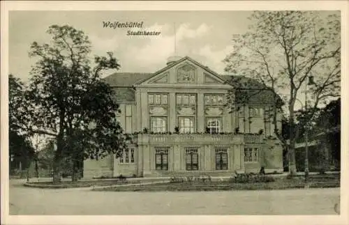 Ak Wolfenbüttel in Niedersachsen, Stadttheater